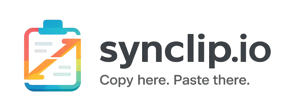 Synclip - Copy here. Paste there.